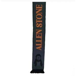 Allen Stone Scarf From Tour Grey Orange Unisex